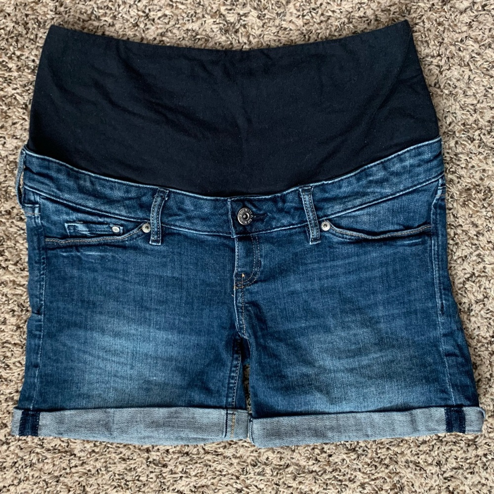 H&M MAMA Denim Shorts / Maternity / SIZE 6